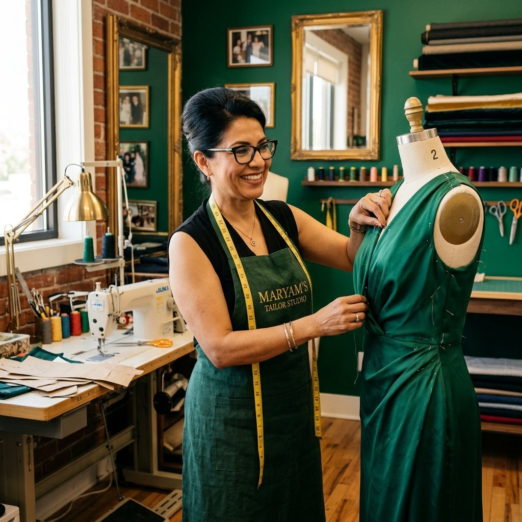 Maryam - Master Tailor in Phoenix Studio