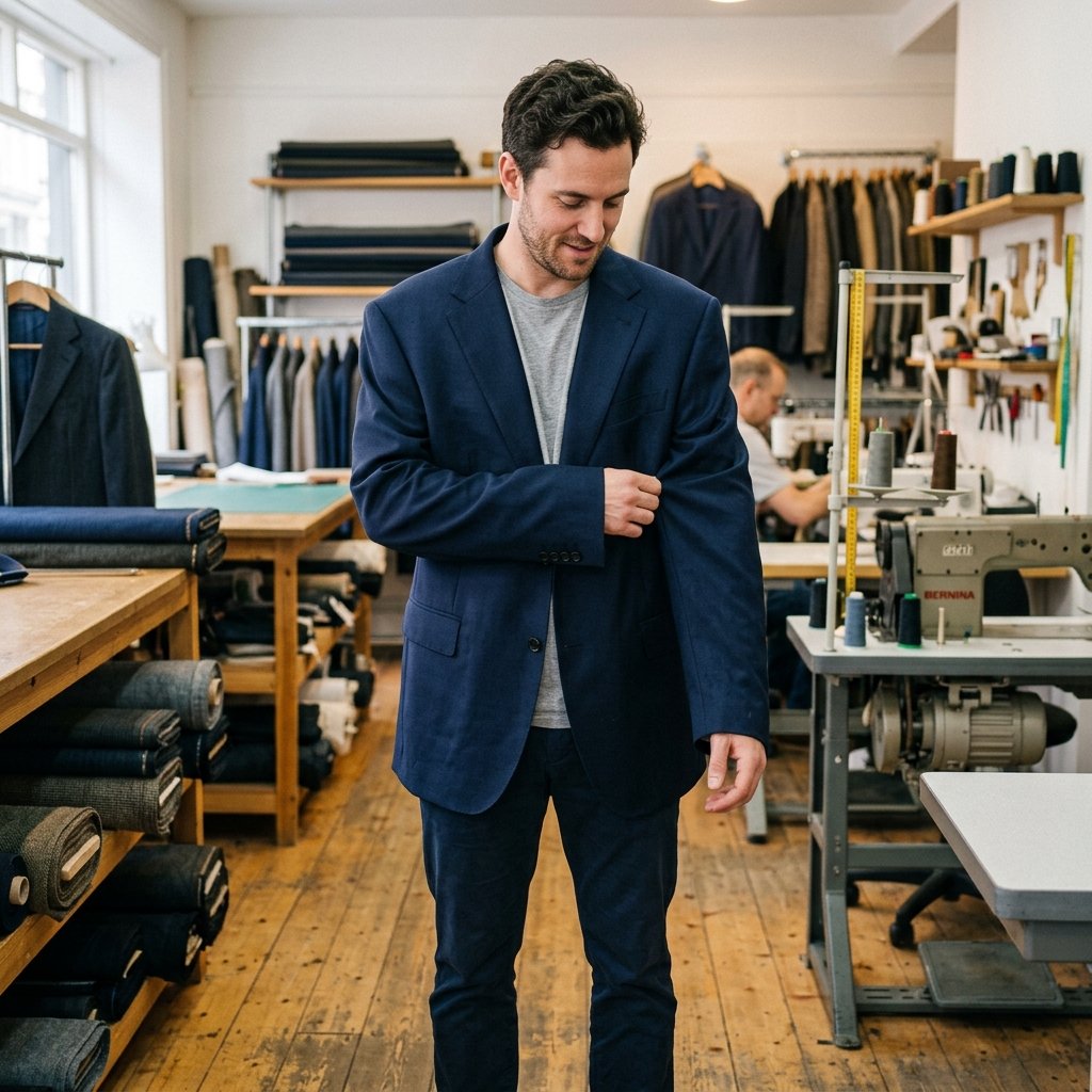 Suit Before Tailoring